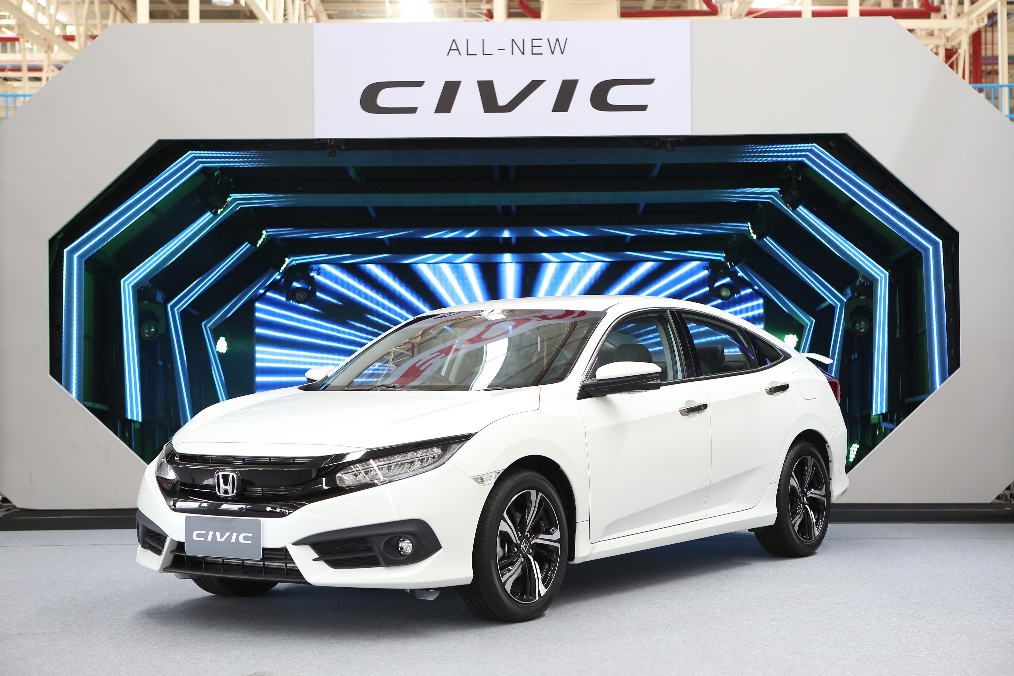 Prachinburi Plants Line Off Production of the All New Honda Civic