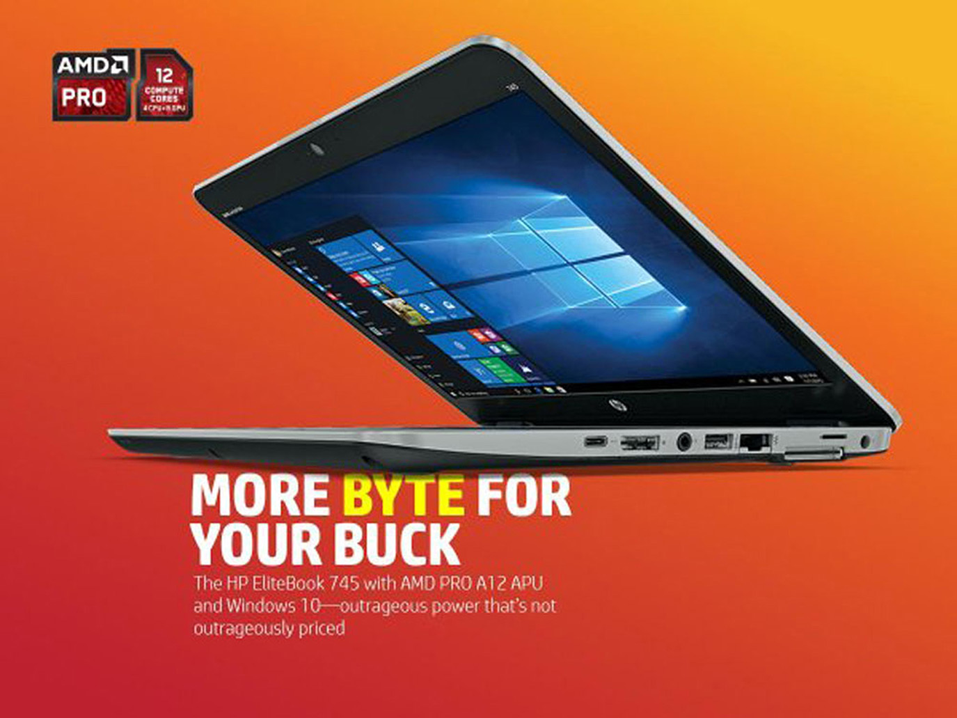 HP EliteBook AMD ProA12APU