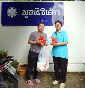 BCC CHANNEL ร่วมมอบตุ๊กตา